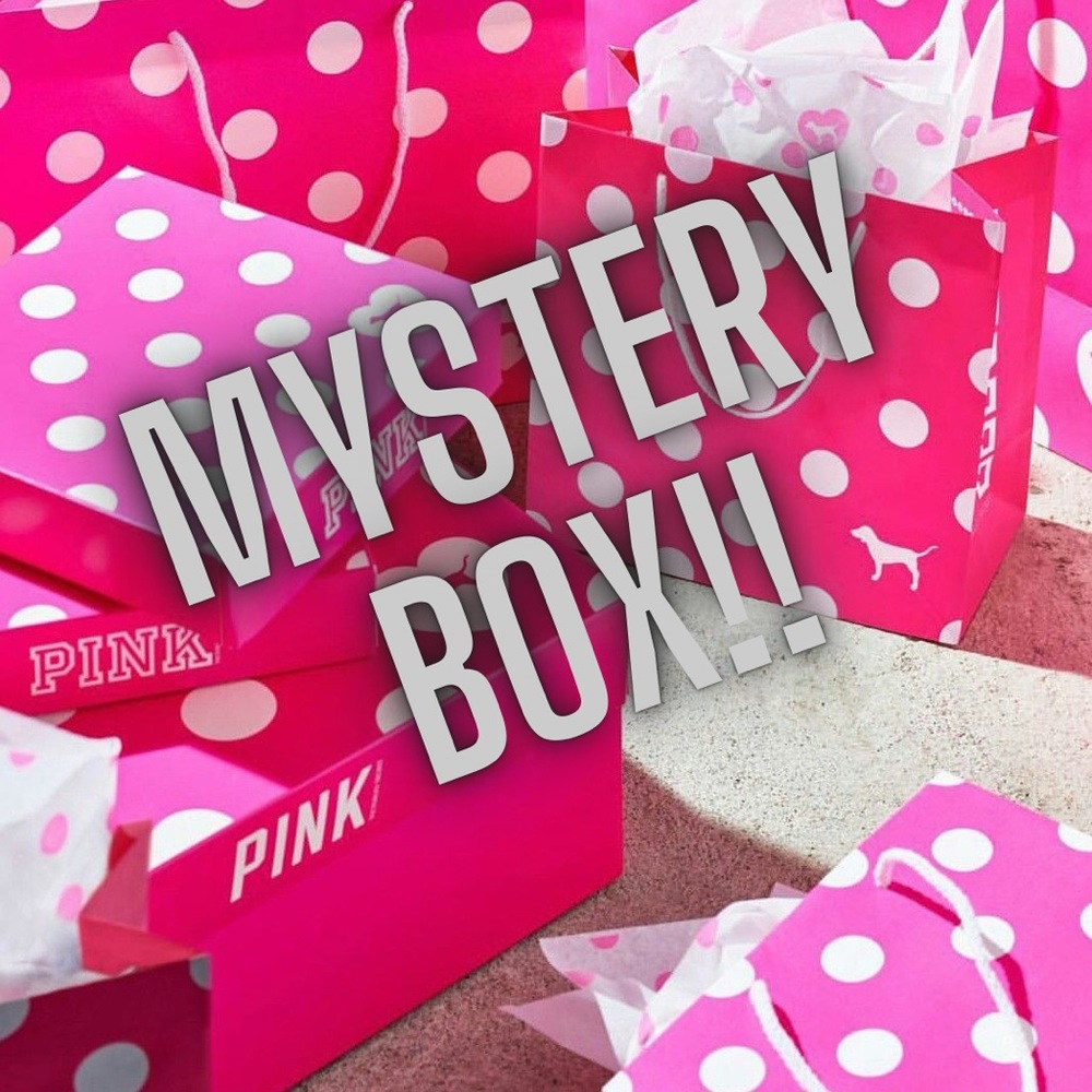 ❤️VS PINK MYSTERY BOX🎁 🥰🤑 $400+ MRSP VALUE 💎11+ NWT Items🛍